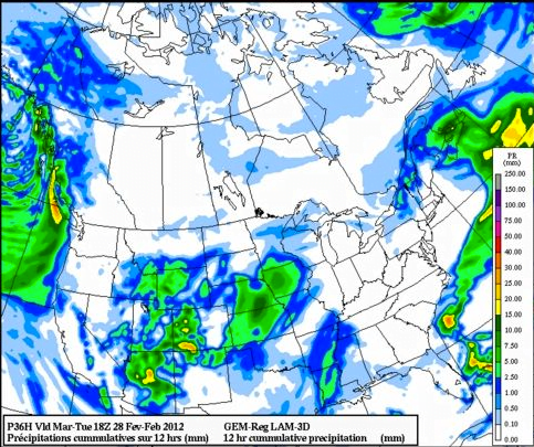 Warning: Major snow possible Tuesday through Wednesday.