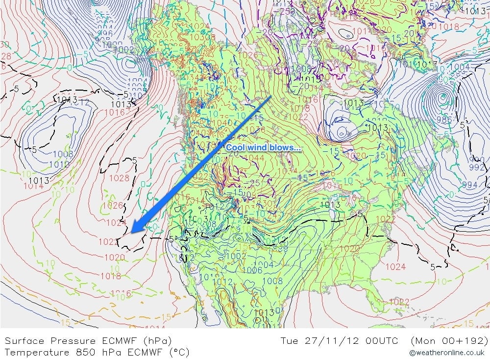 Rainy weekend over – Station nearing California destination