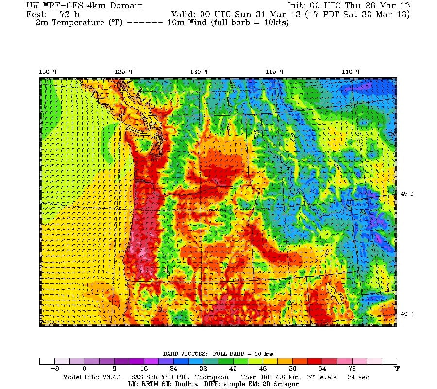 Beautiful Easter Weekend coming!