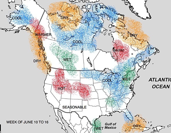 May 2013 recap: Warm and Wet – Warm and dry summer predicted