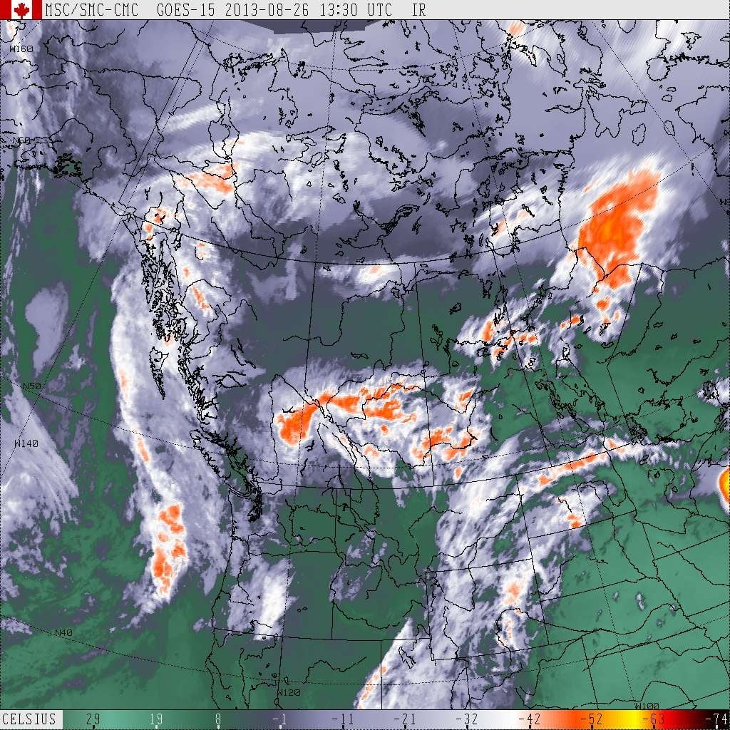 Wet week starts tonight – And the clearing North Hole