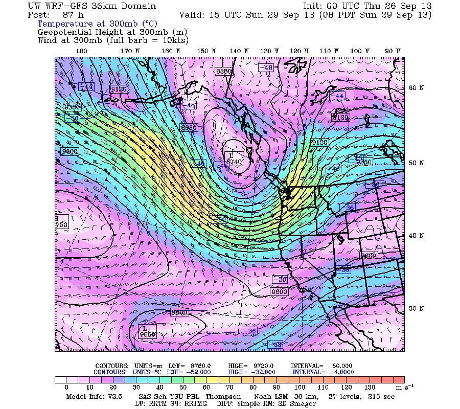 Blustery Friday and Weekend coming