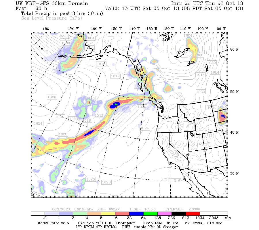 Slightly better weekend… Stormy Monday