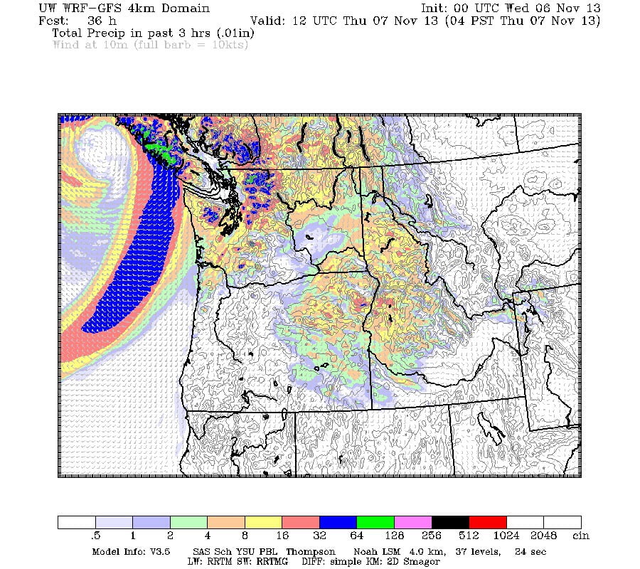 Lots of rain, possible wind Wednesday night and Thursday