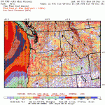 Significant winds on the West Coast though with gusts to 120kph