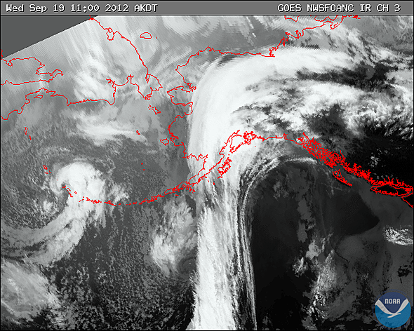 Alaska storms