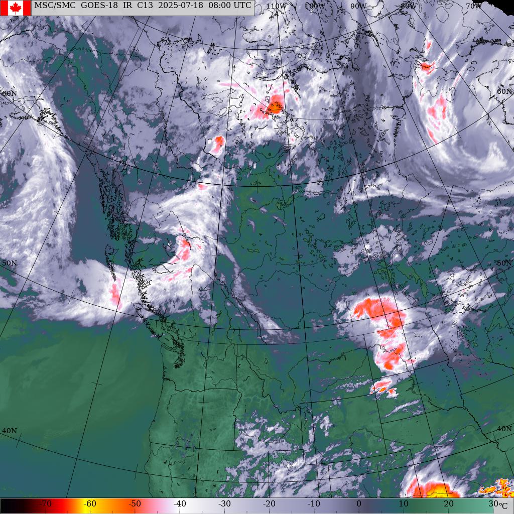Western Canada Satellite